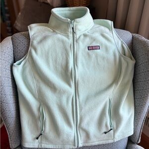 Vineyard Vines Light Green Fleece Jacket